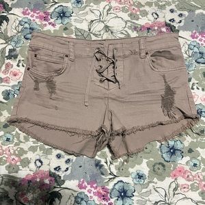 Billabong lace up Y2K shorts